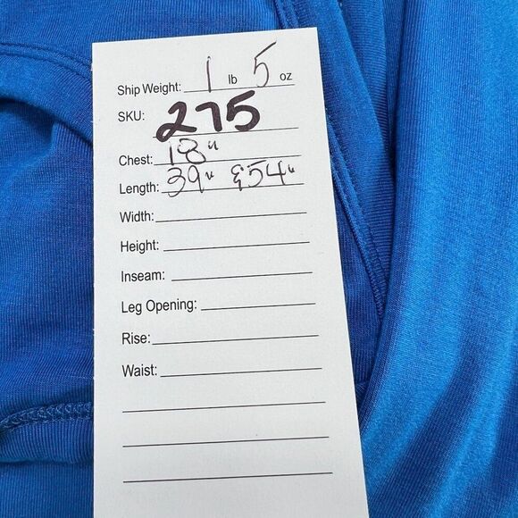 Veronica Beard NWT Sleeveless Ruched Side Midi Haylee Dress Azure Blue Size XL - Picture 11 of 11